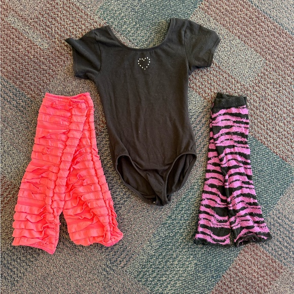 Just Imagine Other - Kids dance set, leotard and legwarmers, ballet class